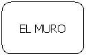 Rectángulo redondeado: EL MURO